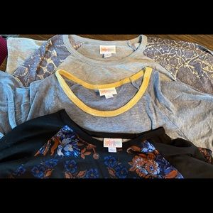 LuLaRoe Randy 3 pack size L. New or rarely worn.